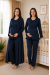 Effortt 4044 Lacivert Gizli Emzirme Özellikli Sabahlıklı Lohusa Pijama Takımı Effortt 4044 Lacivert Gizli Emzirme Özellikli Sabahlıklı Lohusa Pijama Takımı